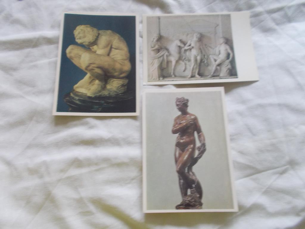 Живопись Искусство итальянского Возраждения 1983 г. полный набор - 16 открыток 4