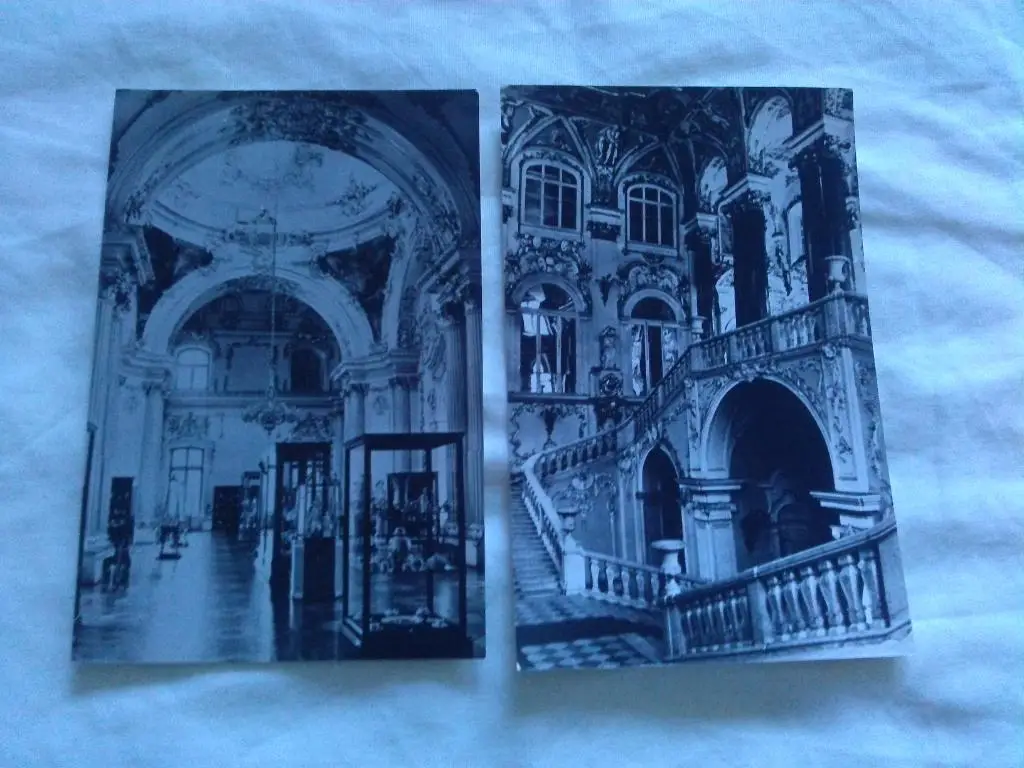 Зимний дворец 1975 г. , полный набор - 15 открыток (чистые) Ленинград 4