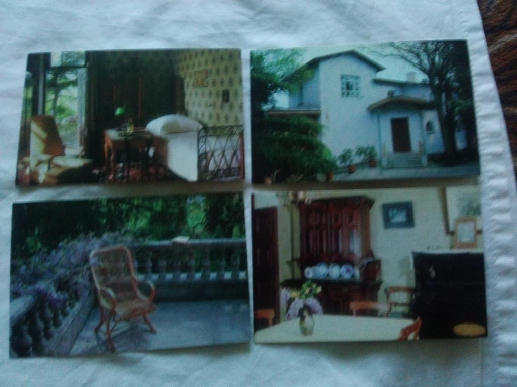 Там где жил А.П.Чехов 1974 г. , полный набор - 15 открыток (чистые , в идеале) 2