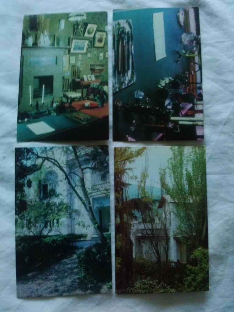 Там где жил А.П.Чехов 1974 г. , полный набор - 15 открыток (чистые , в идеале) 4