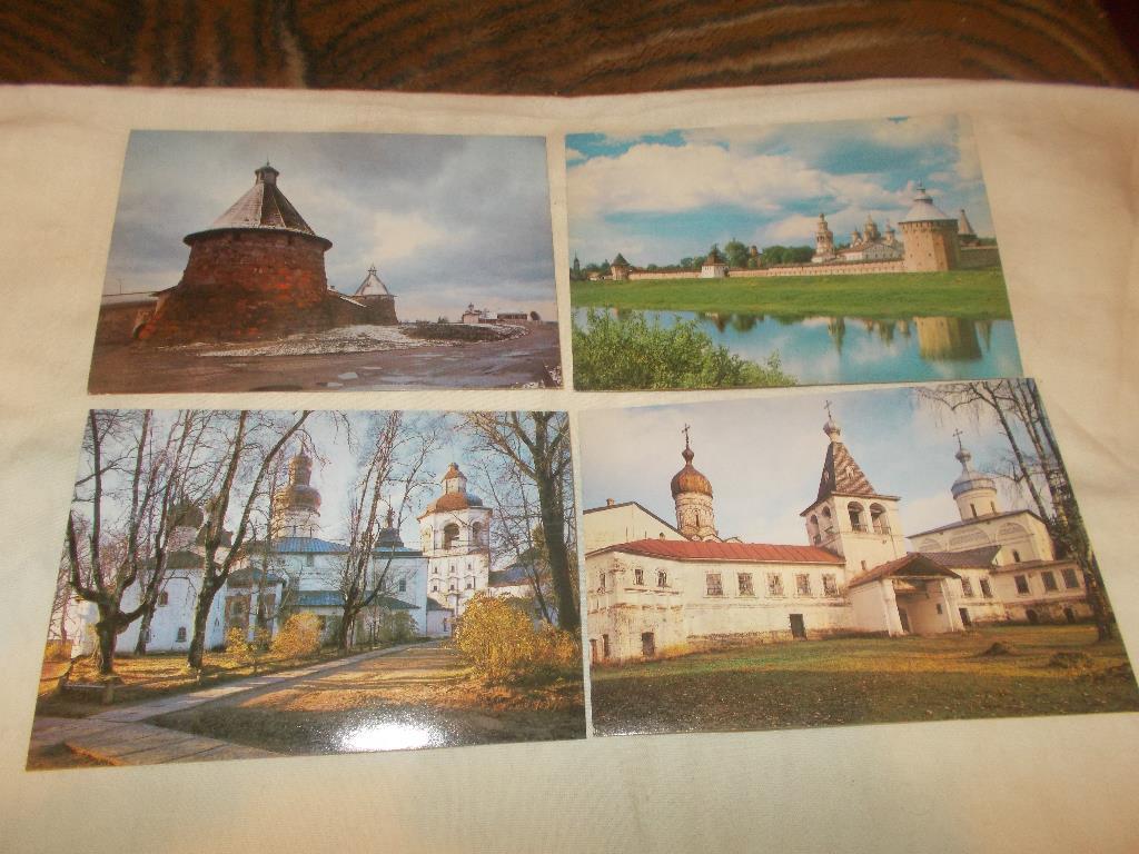 Зодчество русского севера XIV - XIX веков 1985 г. (полный набор - 18 открыток) 1