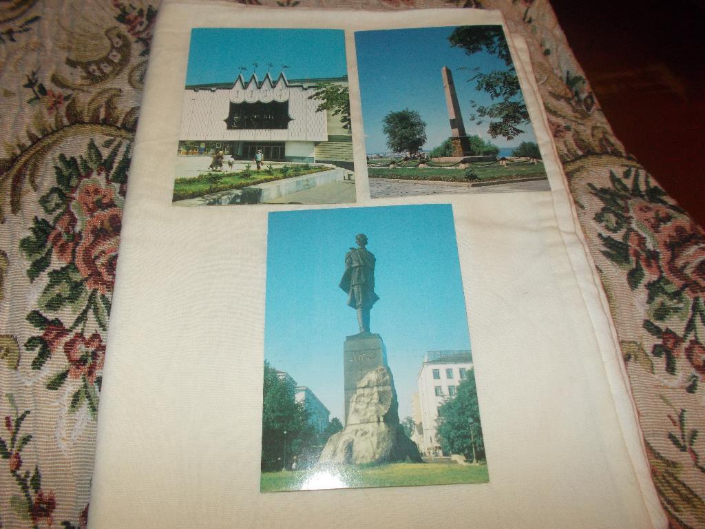 Города СССР : г. Горький (Нижний Новгород) 1983 г. , полный набор - 12 открыток 2