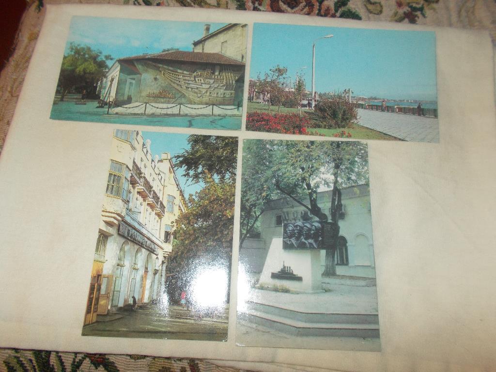Города СССР : Феодосия 1984 г. полный набор - 18 открыток (чистые , в идеале) 2