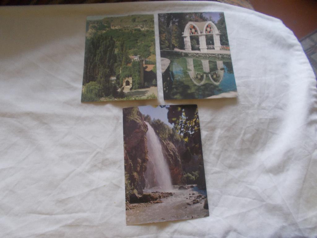 Кисловодск 1981 г. ( полный набор - 10 открыток ) чистые , почтовые с марками 2