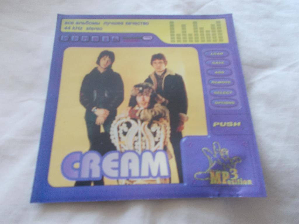 CD MP - 3 диск Cream ( 1966 - 1997 гг. ) 8 альбомов ( лицензия )