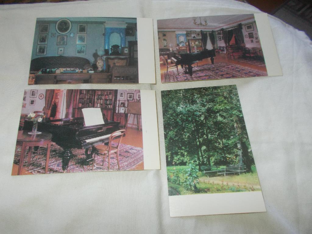 Дом - музей П.И. Чайковского в Клину 1971 г. ( полный набор - 12 открыток ) 3