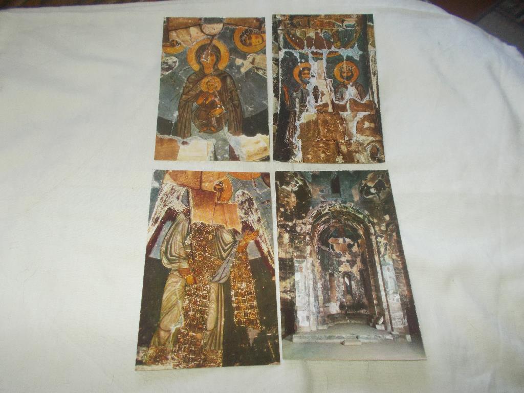 Архитектурные памятники Грузии - Храм Атени 1977 г. (полный набор - 16 открыток) 1