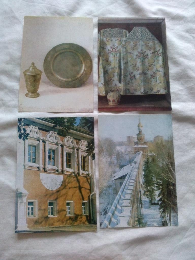 Новодевичий монастырь 1982 г. полный набор - 16 открыток (чистые , в идеале) 2