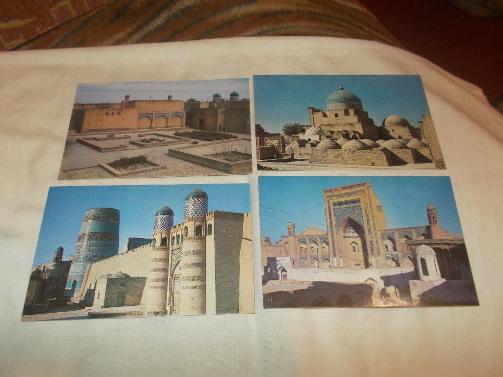 Города СССР : Хива 1982 г. ( полный набор - 16 открыток ) Узбекистан 3