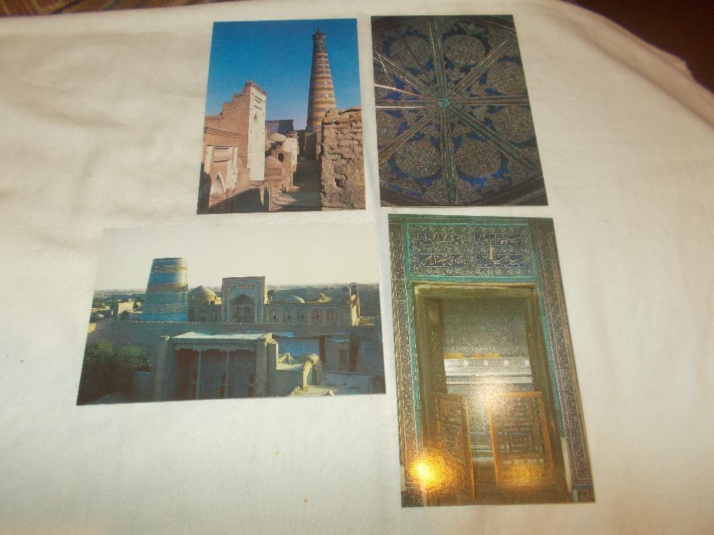 Города СССР : Хива 1982 г. ( полный набор - 16 открыток ) Узбекистан 4