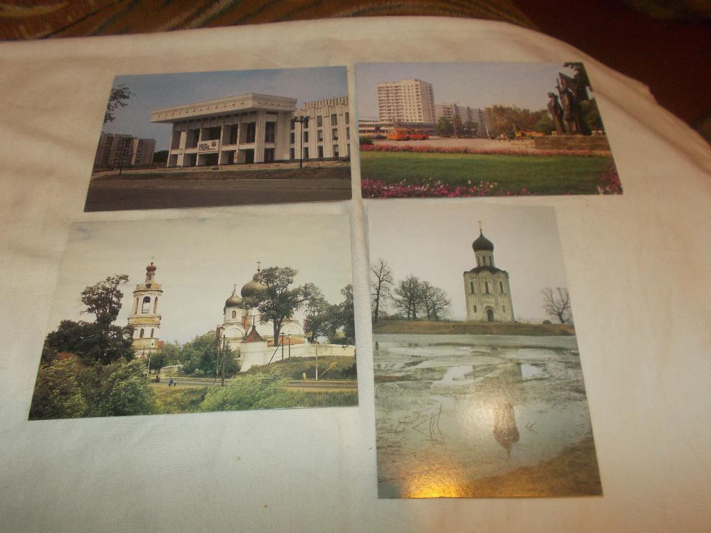 Города СССР : Владимир 1986 г. ( полный набор - 18 открыток ) Памятники старины 3