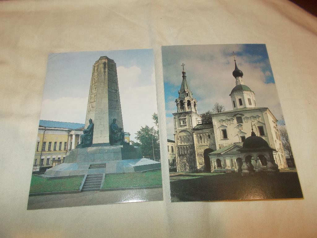 Города СССР : Владимир 1986 г. ( полный набор - 18 открыток ) Памятники старины 5