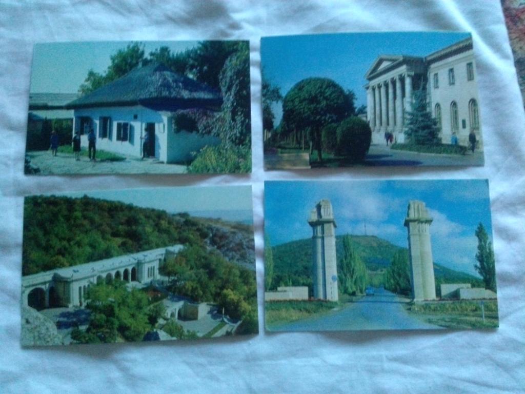 Лермонтовские места в Пятигорске 1971 г. полный набор - 12 открыток (Лермонтов) 3