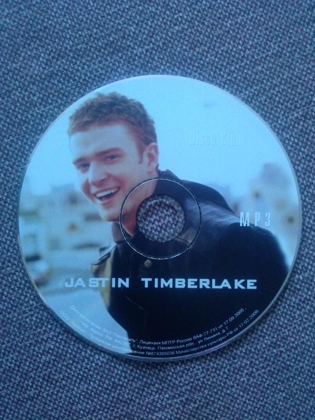 CD МР - 3 : Jastin Timberlake ( 10 альбомов , 2002 - 2006 гг. ) лицензия новый 2