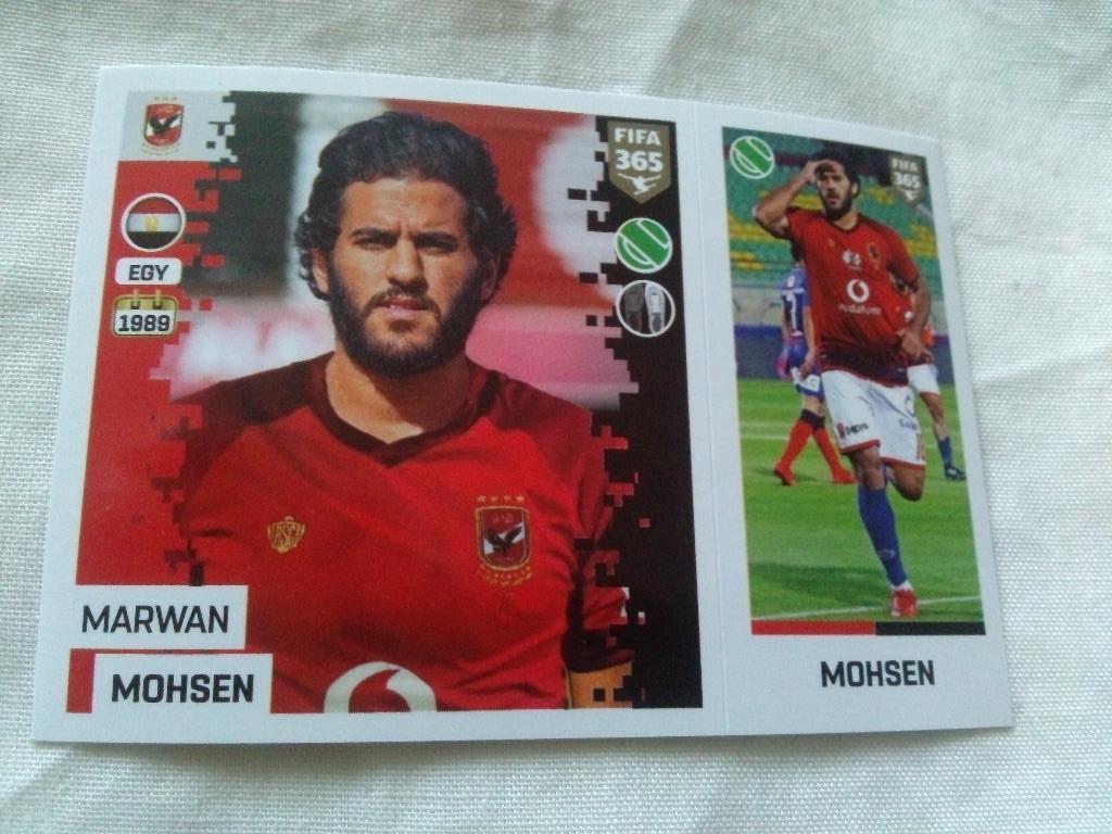 Наклейка Panini FIFA 365 : Marwan Mohsen ( Египет )