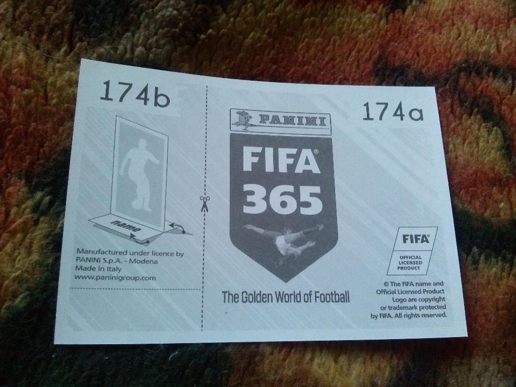 Наклейка Panini FIFA 365 : Thomas Muller ( Бавария ) 1