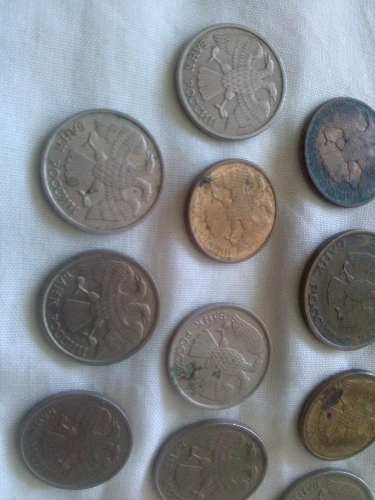 Монеты России : 12 штук (50 , 20 , 10 и 1 рубль) 1992 - 1993 гг. ( оригинал ) 3