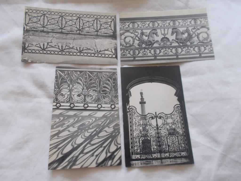 Чугунное кружево Ленинграда 1970 г. набор из 15 открыток (чистые , в идеале) 2