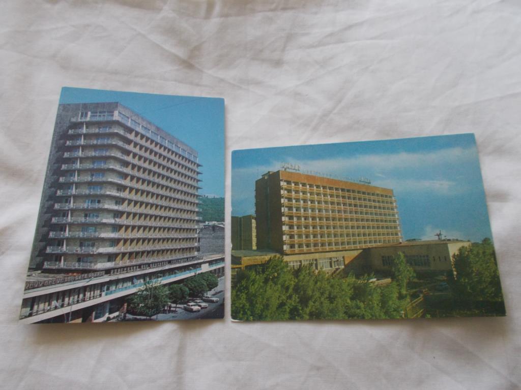 Города СССР : Ереван (Армения) 1978 г. , полный набор - 10 открыток (чистые) 4