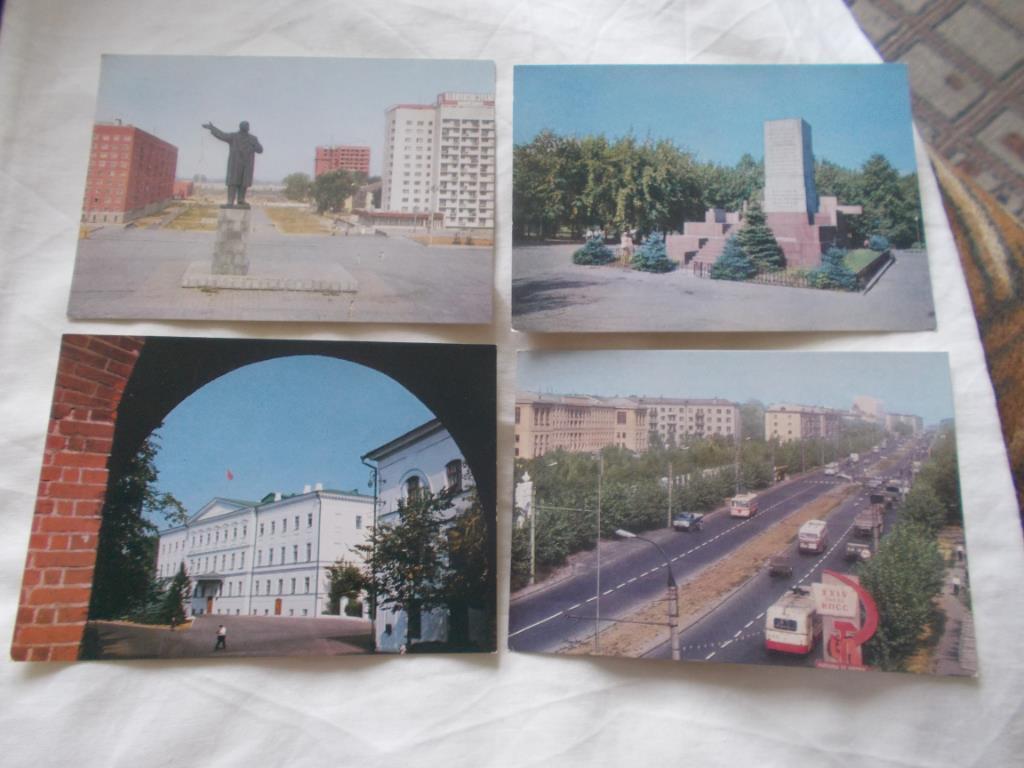 Города СССР : Горький (Нижний Новгород) 1973 г. полный набор - 10 открыток 3