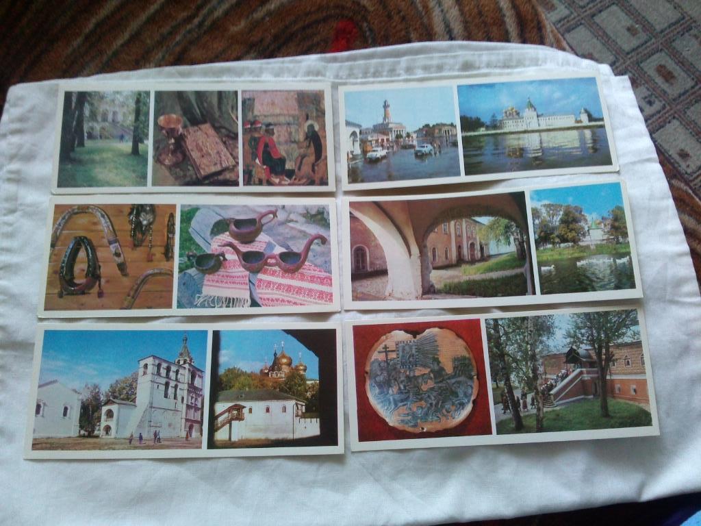 Костромской музей - заповедник 1981 г. полный набор - 18 открыток (Храмы) чистые 2