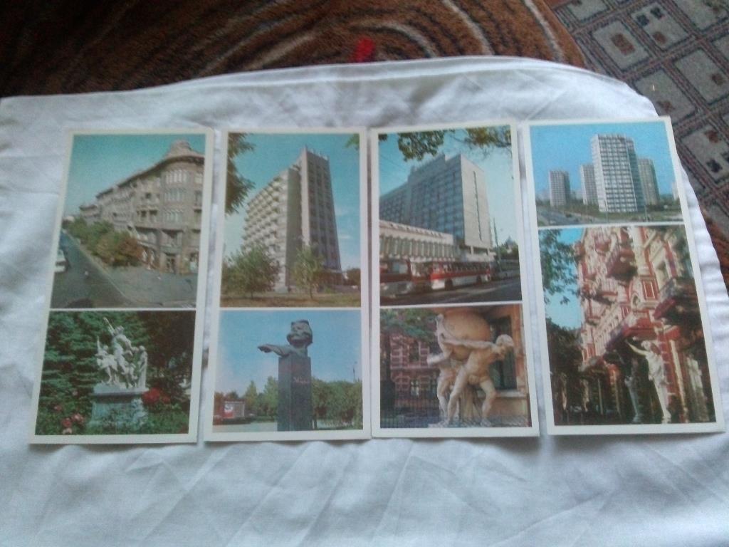 Города СССР : Одесса 1982 г. полный набор - 14 открыток (чистые , в идеале) 4