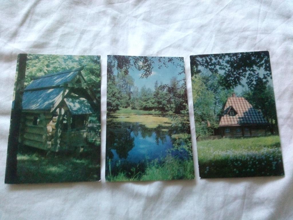 Музей - заповедникАбрамцево1977 г. набор из 15 открыток ( чистые ) 5