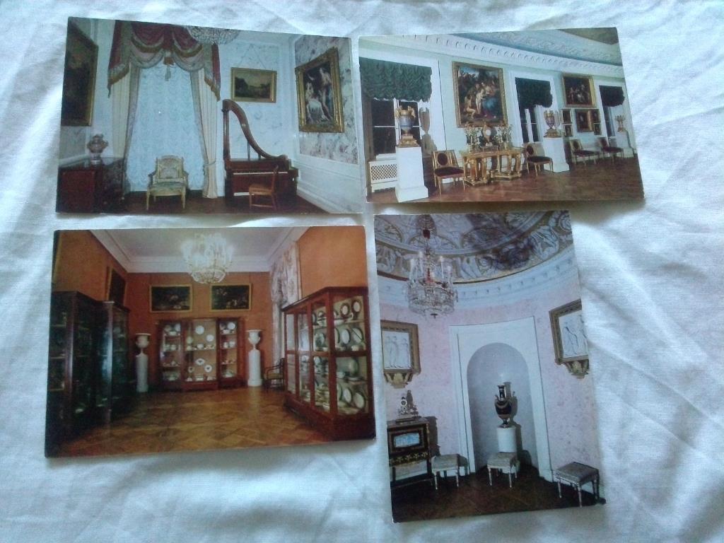 Павловский дворец - музей 1977 г. полный набор - 16 открыток (чистые в идеале) 4