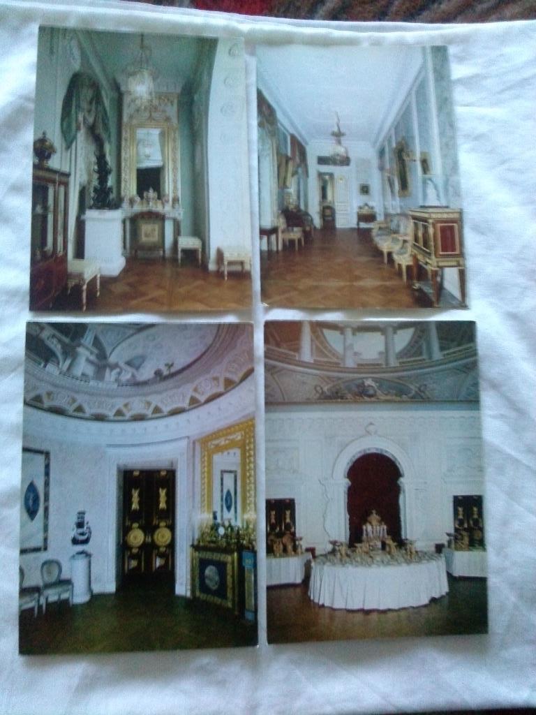Павловский дворец - музей 1977 г. полный набор - 16 открыток (чистые в идеале) 5