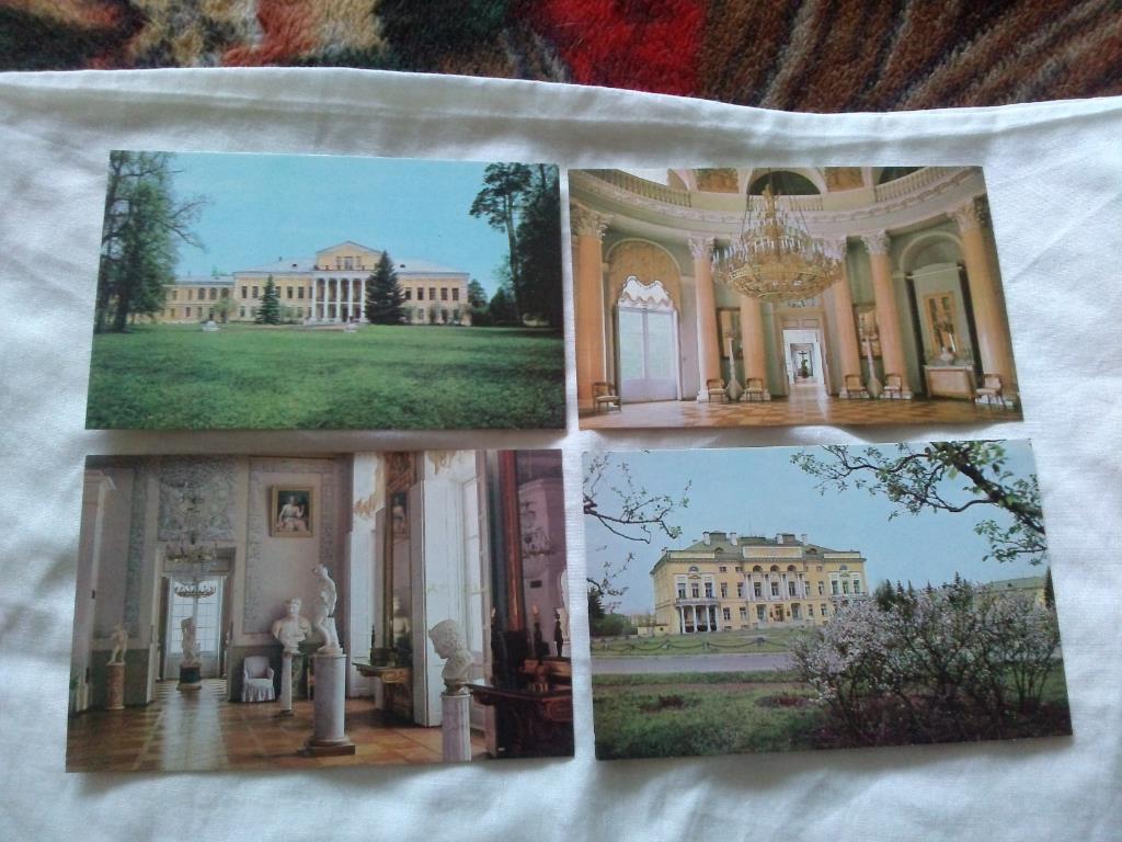Архитектурные памятники Подмосковья 1979 г. полный набор - 16 открыток (чистые) 3