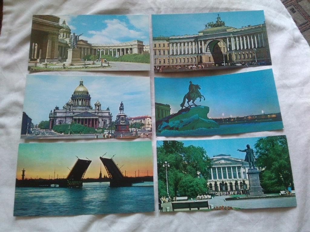 Города СССР : Ленинград 1979 г. полный набор - 24 открытки (чистые , в идеале) 2