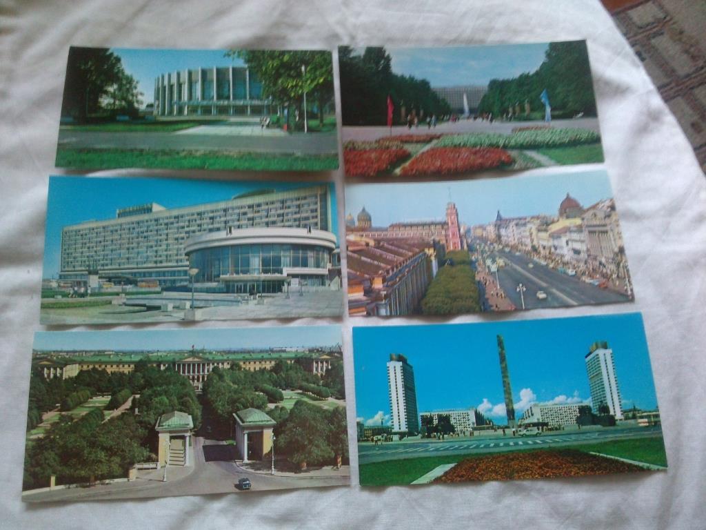 Города СССР : Ленинград 1979 г. полный набор - 24 открытки (чистые , в идеале) 4