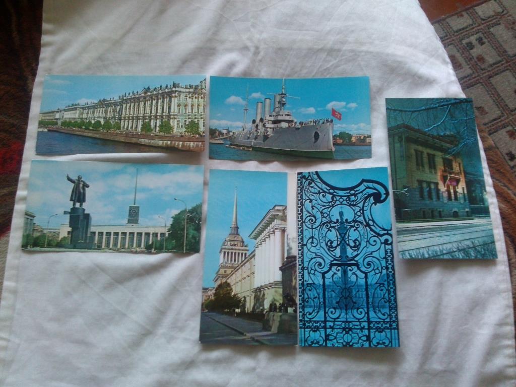 Города СССР : Ленинград 1979 г. полный набор - 24 открытки (чистые , в идеале) 5