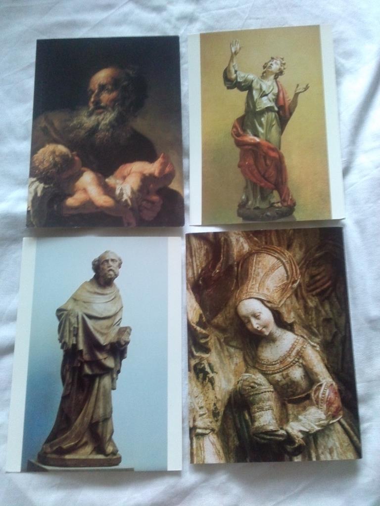 Чехословакия Мастер Теодорих (Живопись) полный набор - 12 открыток (чистые) 2