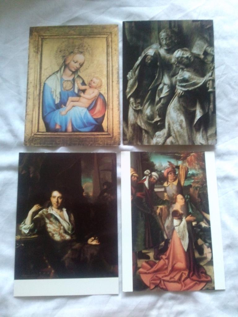 Чехословакия Мастер Теодорих (Живопись) полный набор - 12 открыток (чистые) 3