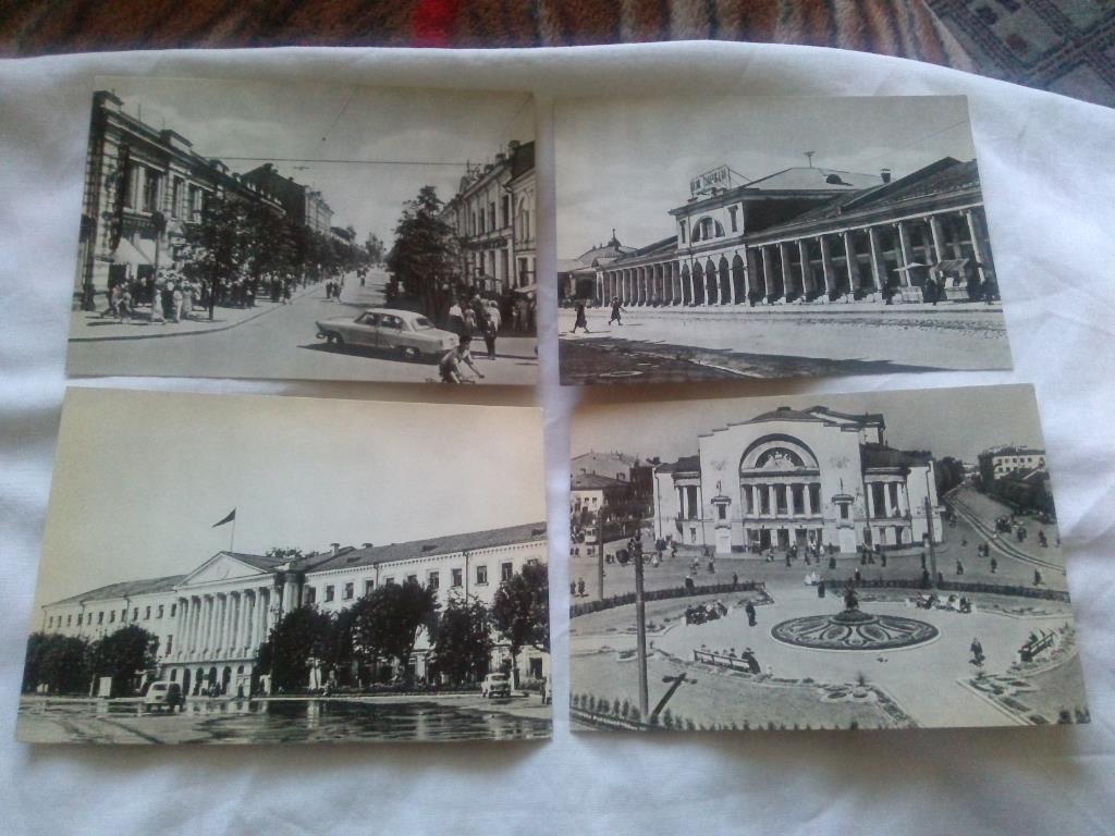 Города СССР : Ярославль 1965 г. полный набор - 15 открыток (чистые , в идеале) 3