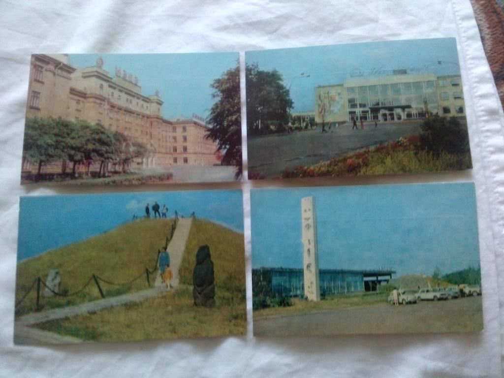 Города СССР : Новочеркасск 1973 г. полный набор - 16 открыток (чистые , в идеале 3