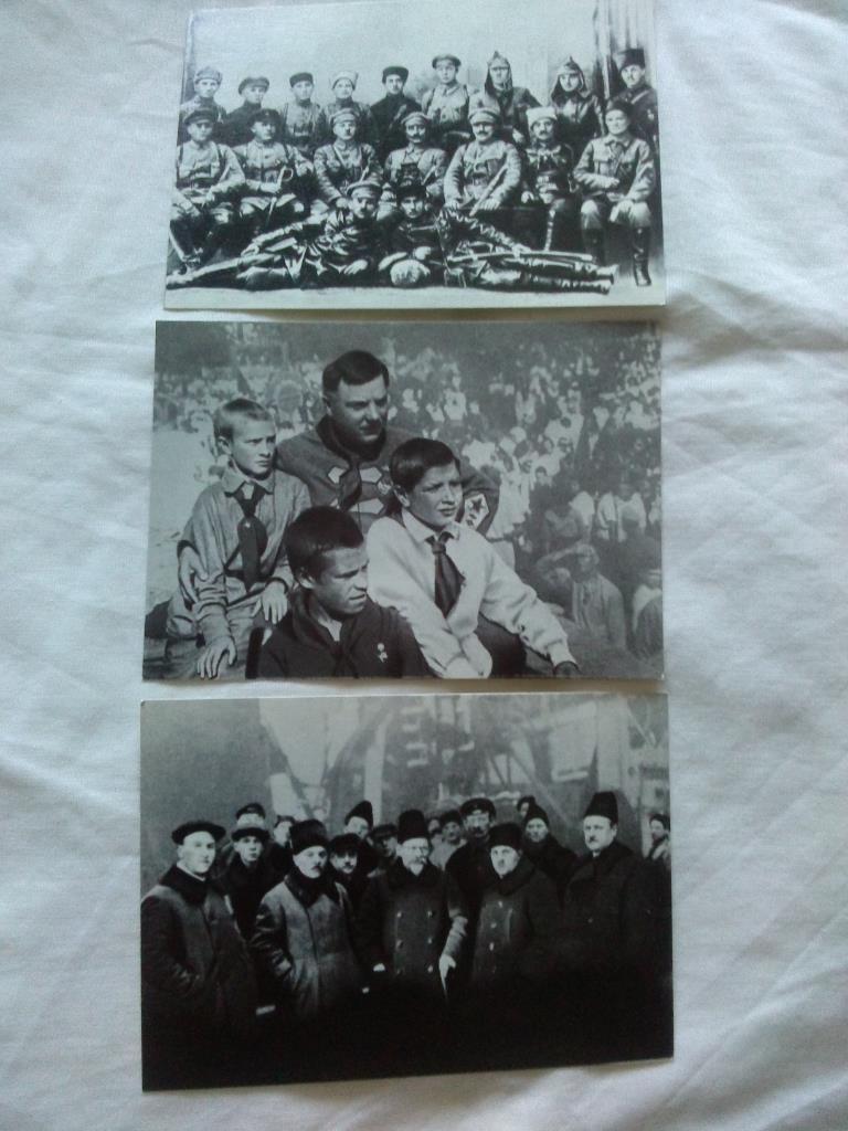 Маршал СССР К.Е. Ворошилов 1972 г. полный набор - 14 открыток (чистые , идеал) 4