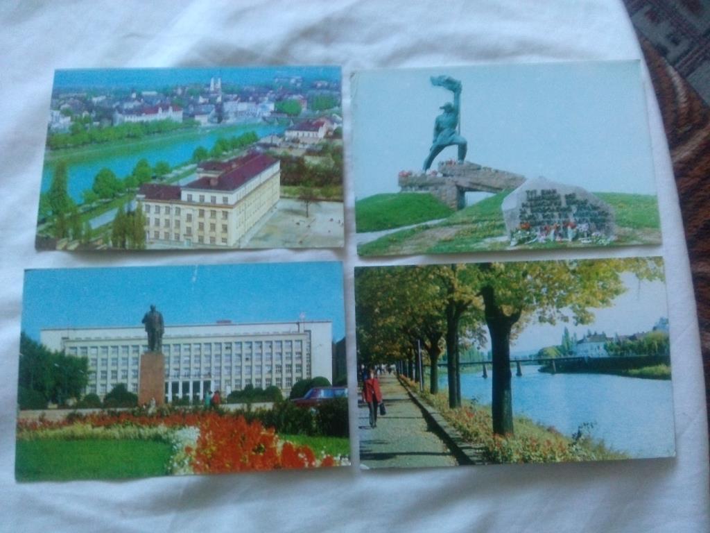 Города СССР : Ужгород 1975 г. , полный набор - 10 открыток ( чистые , в идеале ) 2