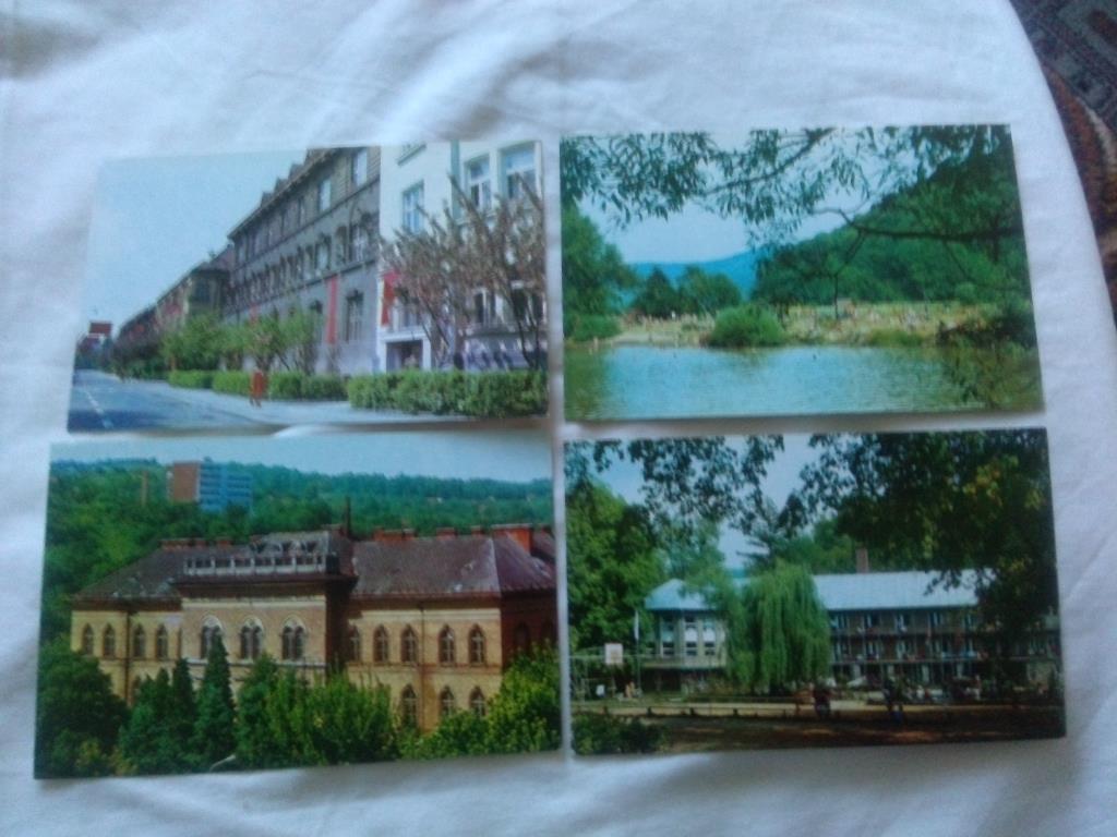 Города СССР : Ужгород 1975 г. , полный набор - 10 открыток ( чистые , в идеале ) 3