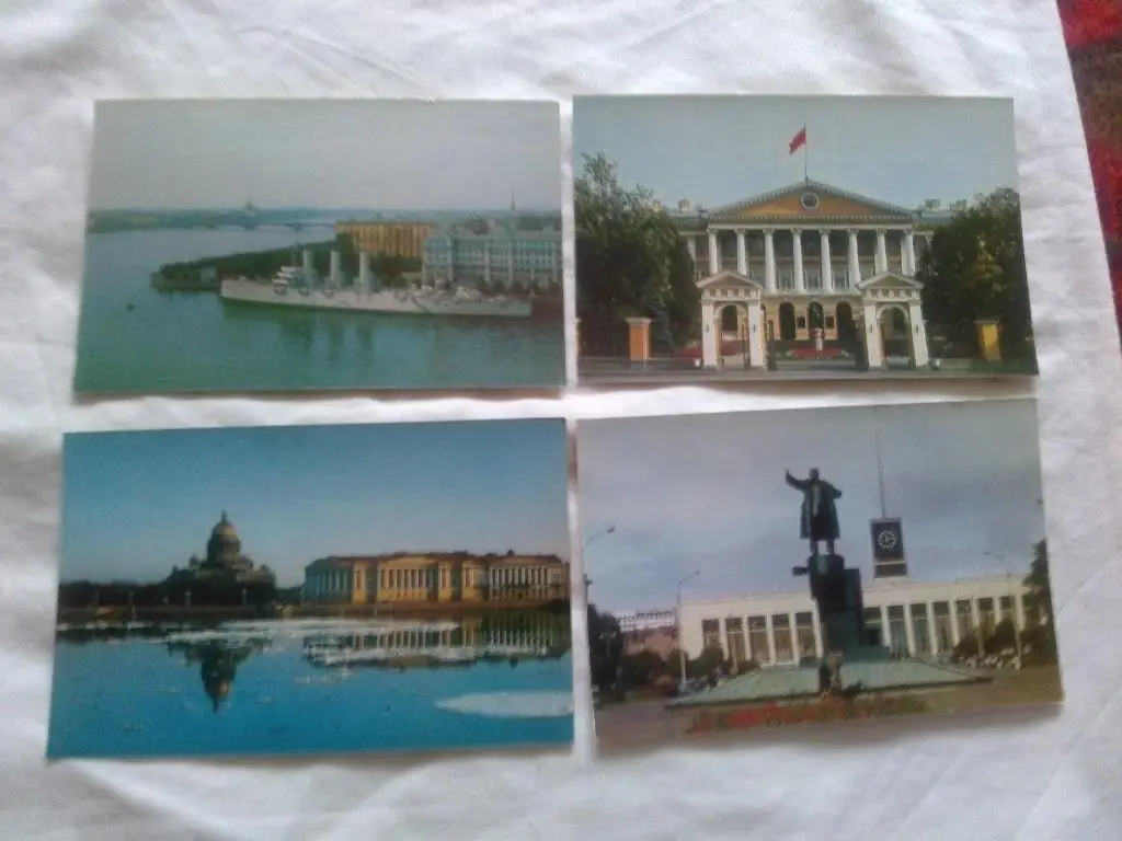 Города СССР : Ленинград 1977 г. полный набор - 16 открыток (чистые , в идеале) 2