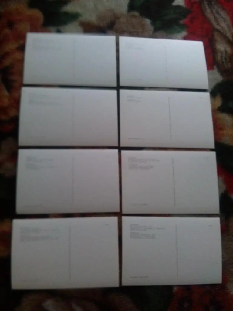 Города СССР : Ленинград 1977 г. полный набор - 16 открыток (чистые , в идеале) 7