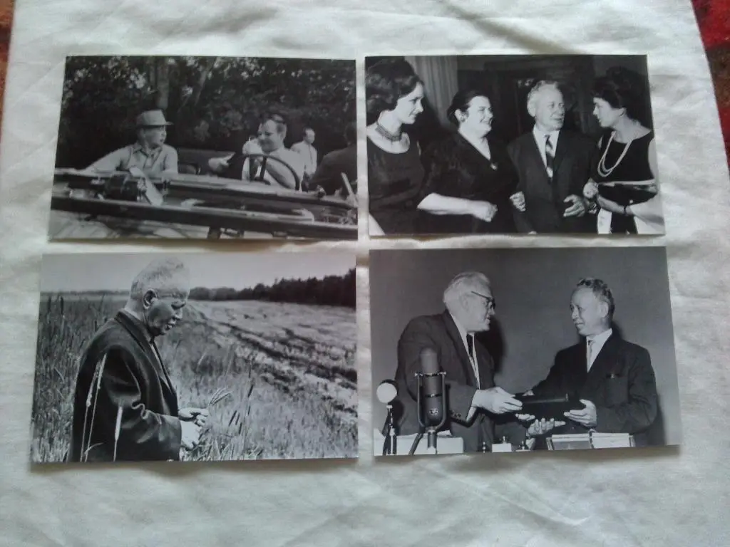 Писатель СССР М.А. Шолохов 1975 г. полный набор - 12 открыток (чистые ) идеал 3