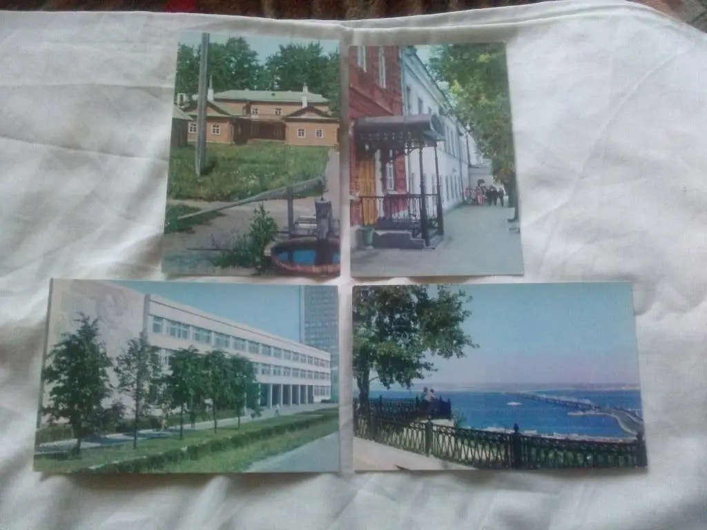 Города СССР : Ульяновск 1978 г. полный набор - 18 открыток (чистые , в идеале) 3