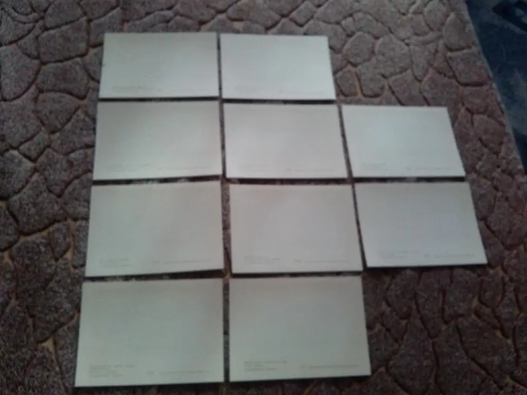 Шедевры западноевропейской живописи 1962 г. полный набор - 20 открыток (чистые) 7