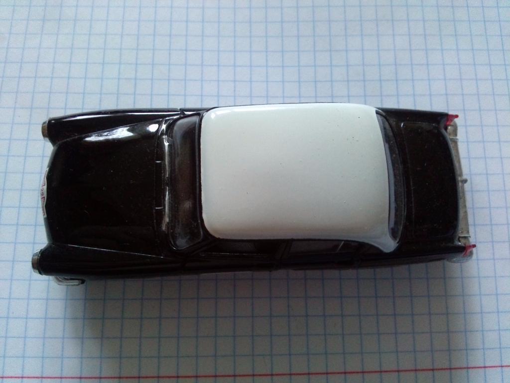 Автомобиль ГАЗ - 21 Волга (модель) металл + пластмасса ( 1 : 43 ) Авторалли 1