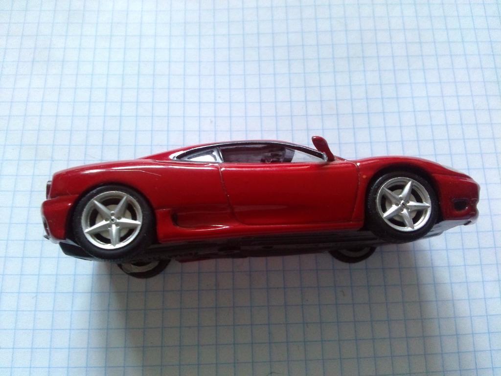 Автомобиль Ferrari 360 Modena (модель) 1 : 43 (металл + пластмасса) 4