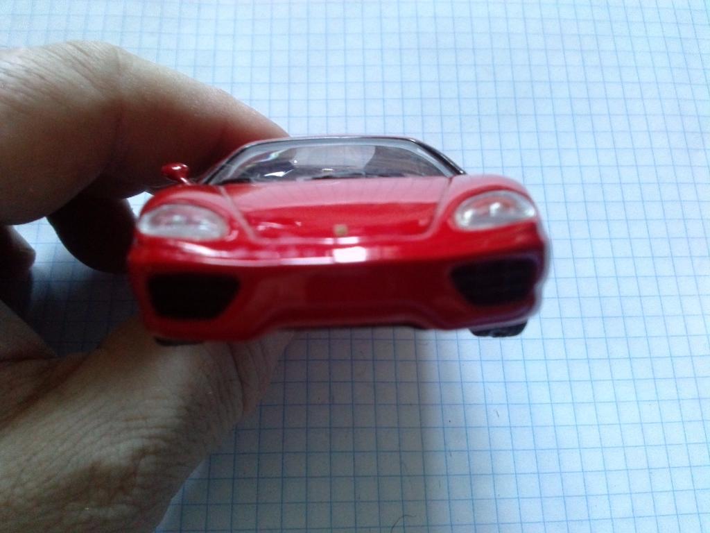 Автомобиль Ferrari 360 Modena (модель) 1 : 43 (металл + пластмасса) 5