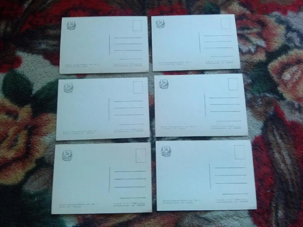 Скульптура Штробл 1958 г. полный набор - 10 открыток (ИЗОГИЗ) Искусство 5