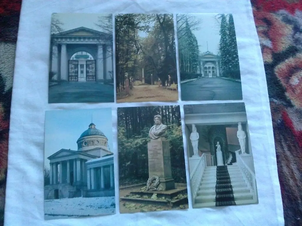 Архангельское 1983 г. полный набор - 16 открыток ( чистые , в идеале ) Ленинград 3